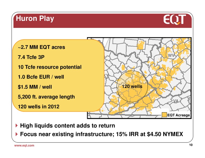 December 2011 Analyst Presentation – EQT Corp – slide 9