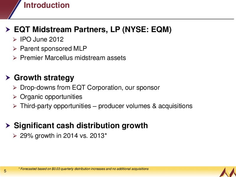 December 2013 Investor Presentation – EQT Midstream Partners Lp – slide 2