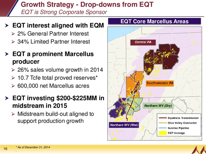 Investor Presentation – EQT Midstream Partners Lp – slide 15
