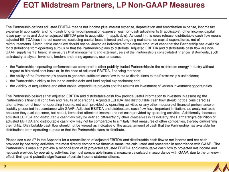 MARCH 2015 INVESTOR PRESENTATION – EQT Midstream Partners Lp – slide 2