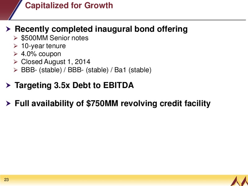 Investor Presentation – EQT Midstream Partners Lp – slide 22
