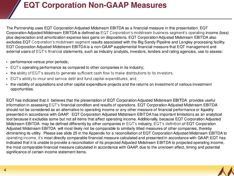 INVESTOR PRESENTATION – EQT Midstream Partners Lp – slide 3
