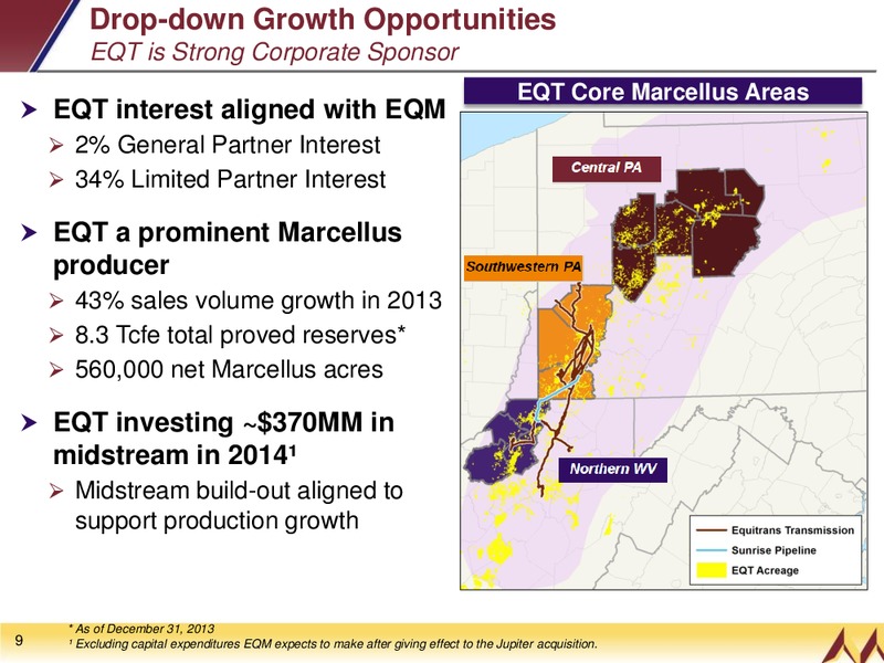 INVESTOR PRESENTATION – EQT Midstream Partners Lp – slide 8
