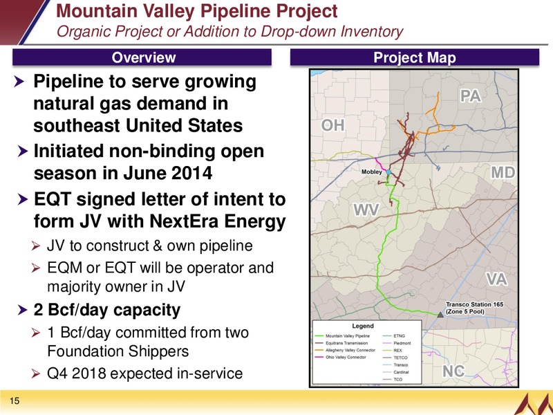 INVESTOR PRESENTATION – EQT Midstream Partners Lp – slide 14