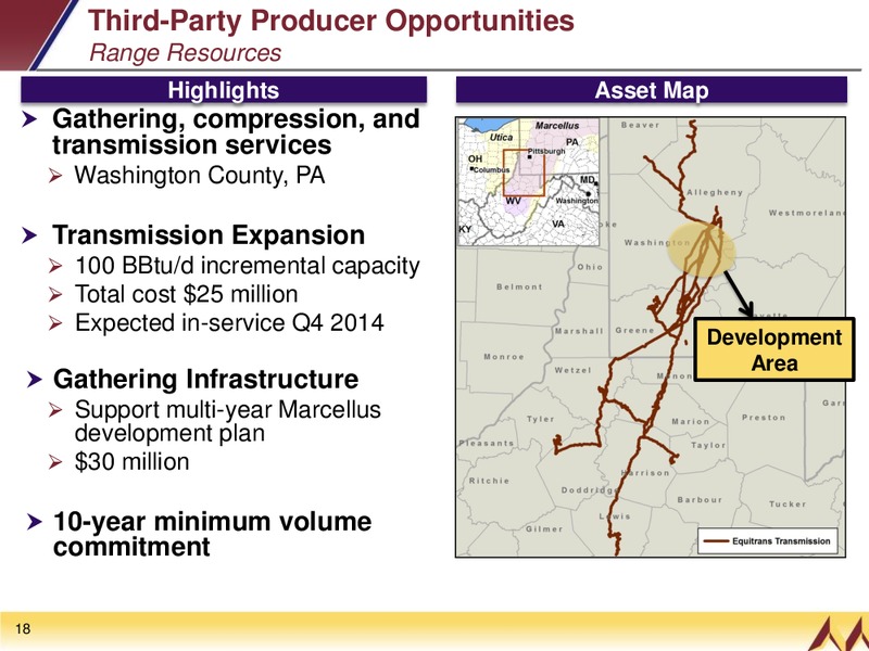 INVESTOR PRESENTATION – EQT Midstream Partners Lp – slide 17