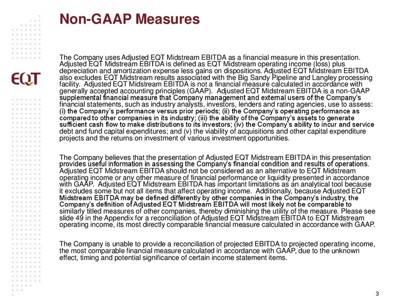 ANALYST PRESENTATION – EQT Midstream Partners Lp – slide 2