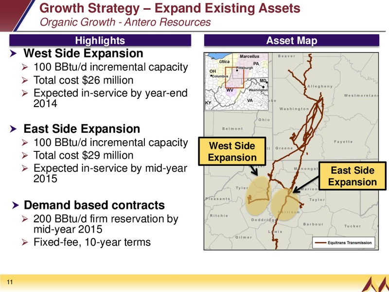 INVESTOR PRESENTATION – EQT Midstream Partners Lp – slide 10