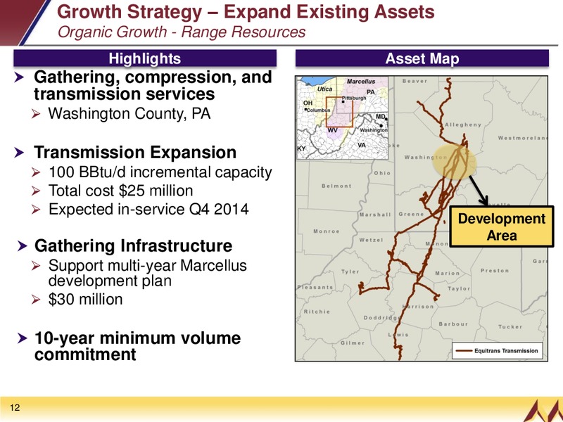 INVESTOR PRESENTATION – EQT Midstream Partners Lp – slide 11