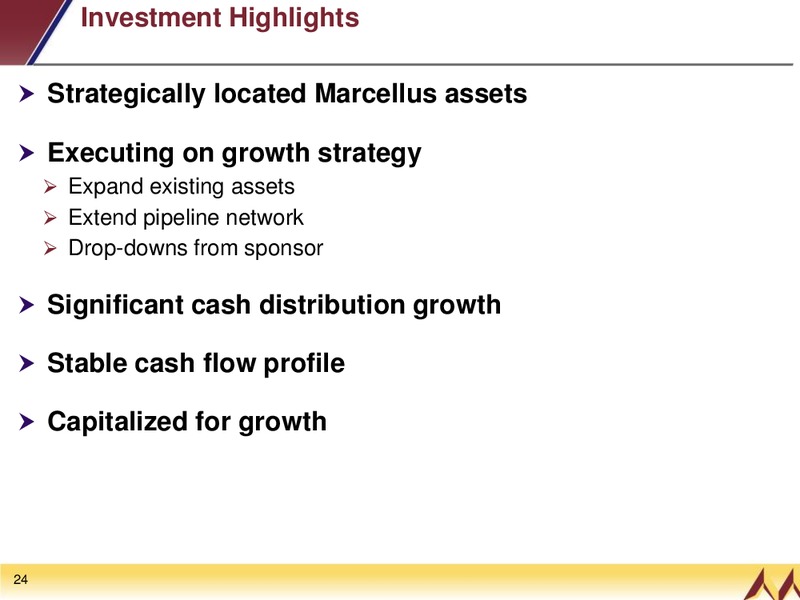 INVESTOR PRESENTATION – EQT Midstream Partners Lp – slide 23
