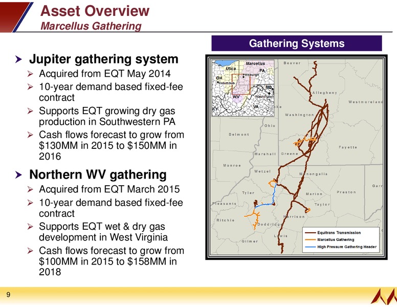 May 2015 Investor Presentation – EQT Midstream Partners Lp – slide 7