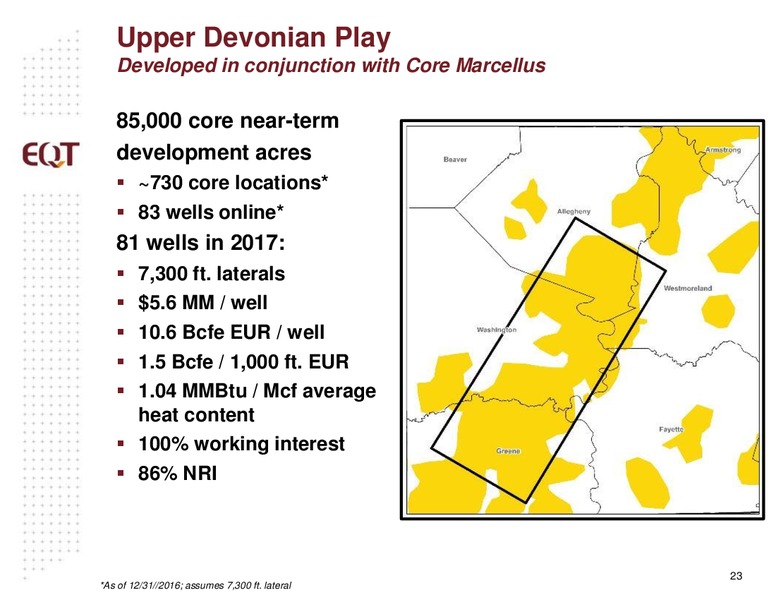 February 2017 Analyst Presentation – EQT Midstream Partners Lp – slide 22