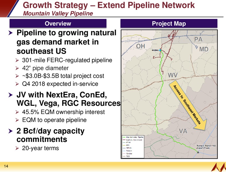 Q1 2016 Investor Presentation – EQT Midstream Partners Lp – slide 12