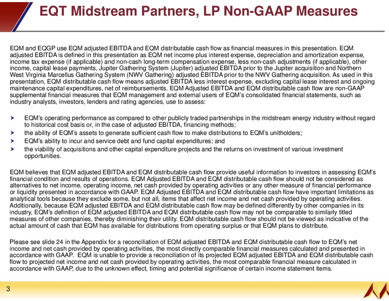 July 2015 Investor Presentation – EQT Midstream Partners Lp – slide 2