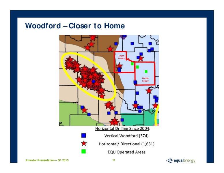 Investor Presentation 1Q 2013 – Equal Energy Ltd. – slide 11