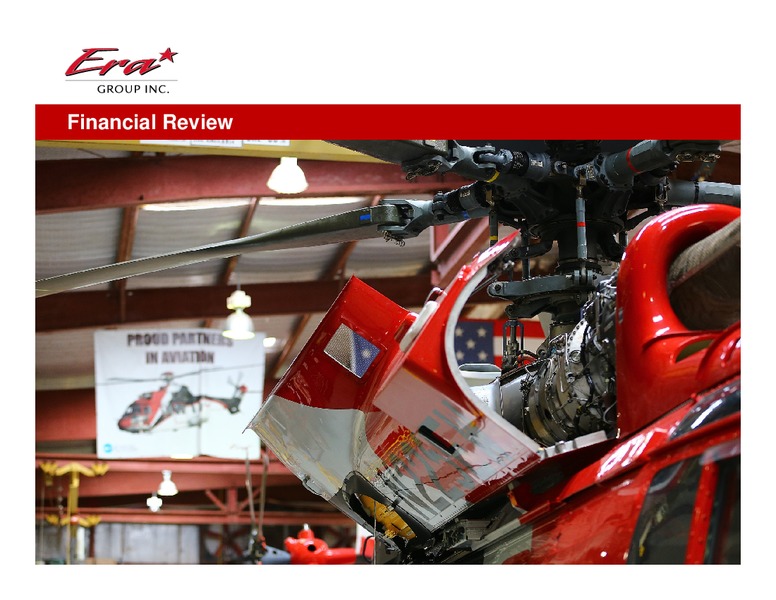 Q3 2014 EARNINGS PRESENTATION – Era Helicopters – slide 17