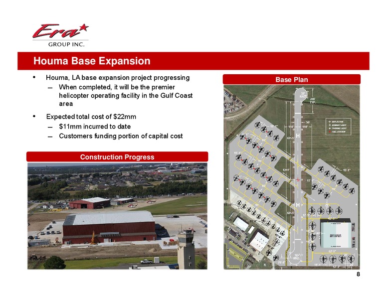 COWEN AND COMPANY 4TH ANNUAL ULTIMATE ENERGY CONFERENCE – Era Helicopters – slide 8
