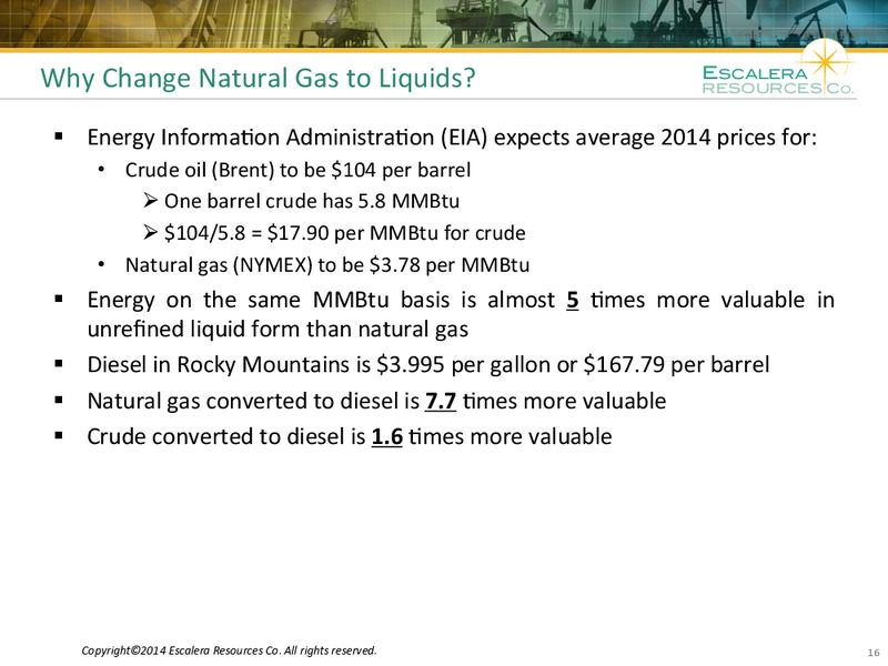 IPAA OGIS TORONTO – Escalera Resources Co. – slide 15