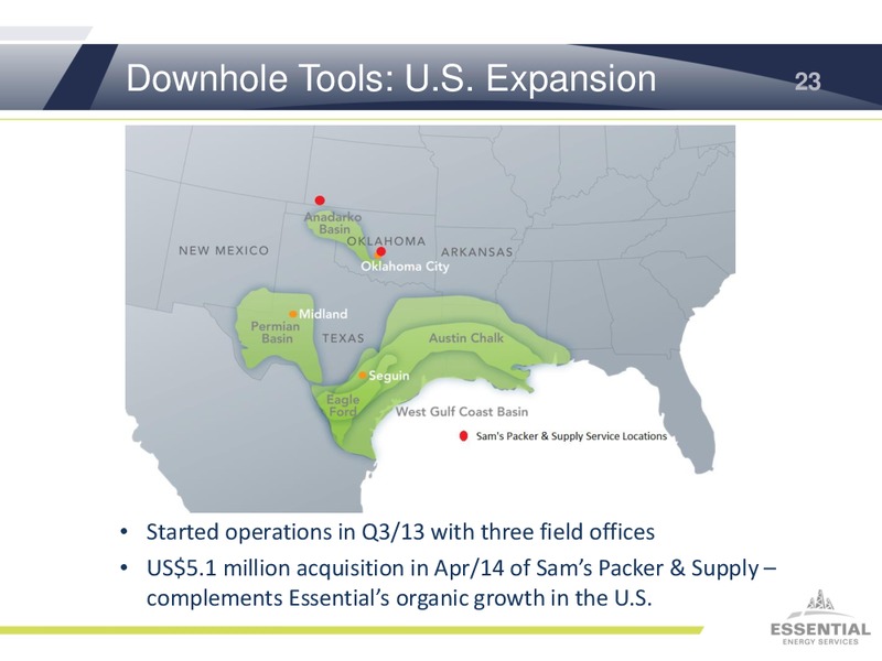 Annual General Meeting – Essential Energy Services – slide 22