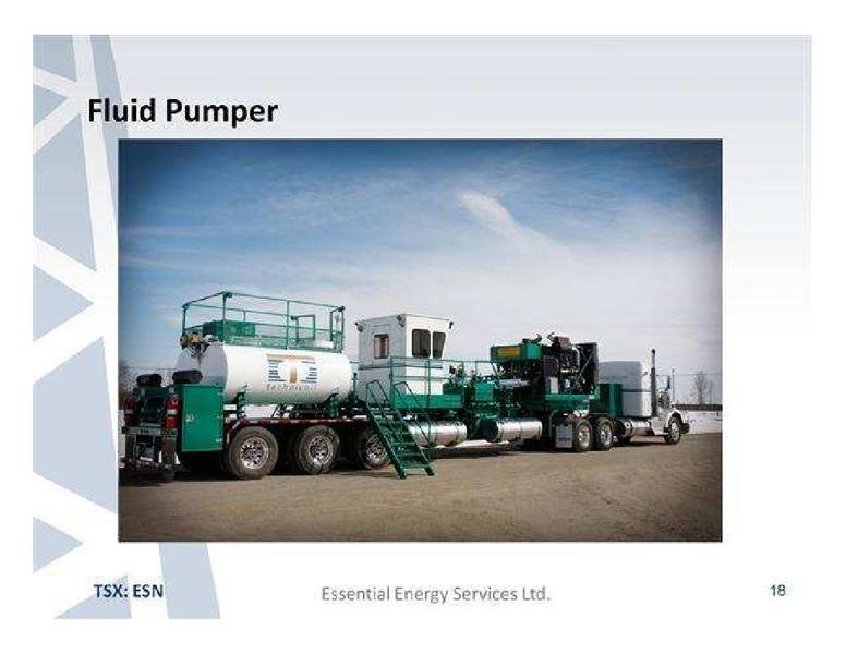 EURO PACIFIC CAPITAL FIRST ANNUAL GLOBAL INVESTMENT CONFERENCE – Essential Energy Services – slide 18