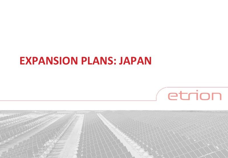 Q2 2014 Earnings Call – Etrion Corporation – slide 12