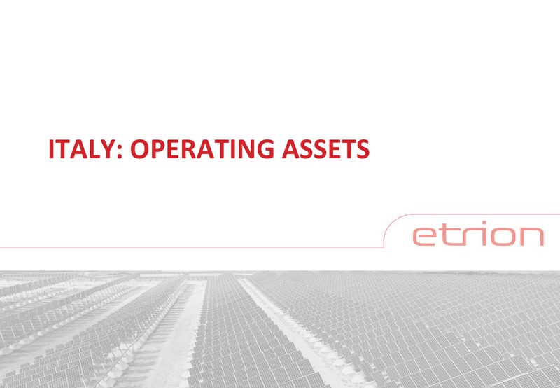 Corporate Presentation – Etrion Corporation – slide 19