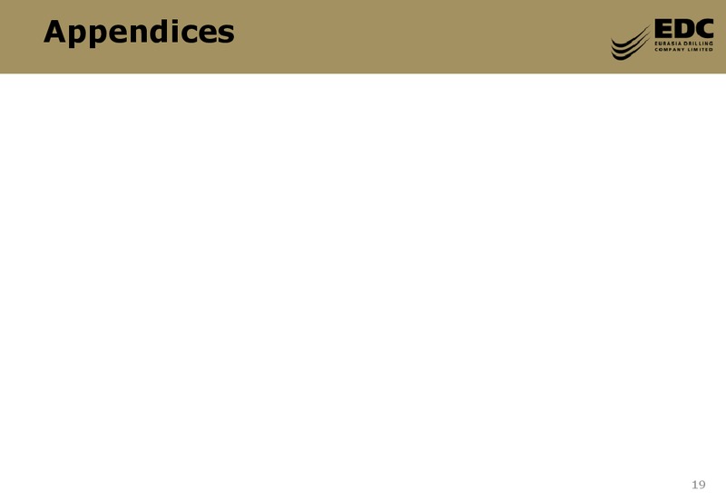 4Q 2014 – Eurasia Drilling Company Limited – slide 18