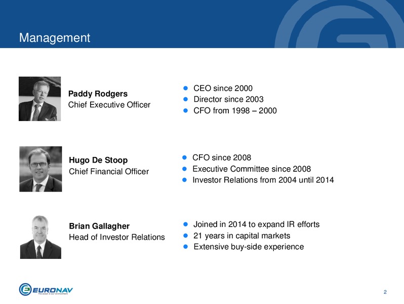 INVESTOR PRESENTATION – Euronav – slide 2
