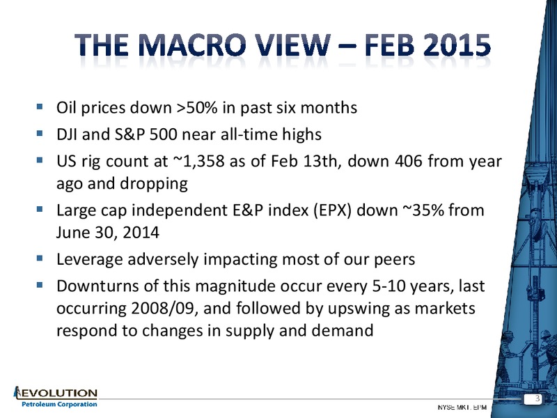 ENERCOM'S THE OIL AND SERVICES CONFERENCE – Evolution Petroleum Corp. – slide 2