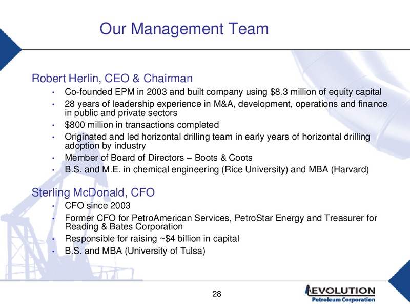 GLOBAL HUNTER SECURITIES CONFERENCE – Evolution Petroleum Corp. – slide 27