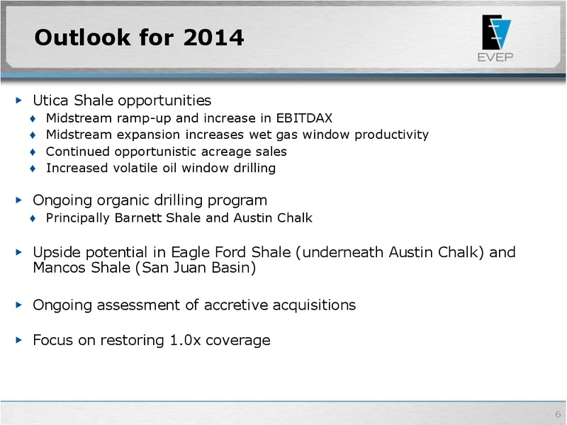 GHS 100 Energy Conference June 24 2014 – EV Energy Partners Lp – slide 5
