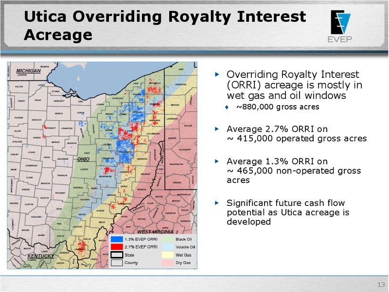 IPAA'S OIL & GAS SYMPOSIUM – EV Energy Partners Lp – slide 12