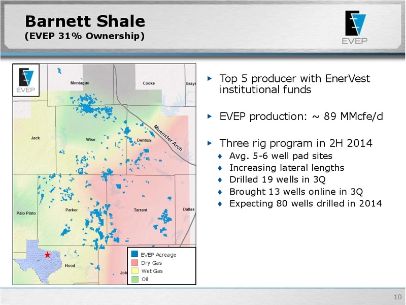 JEFFERIES GLOBAL ENERGY CONFERENCE – EV Energy Partners Lp – slide 9