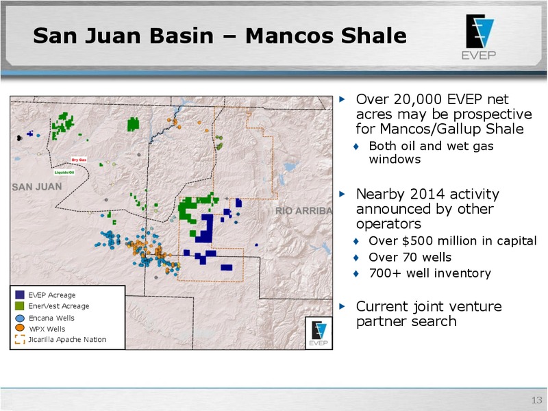 WELLS FARGO ENERGY SYMPOSIUM – EV Energy Partners Lp – slide 12