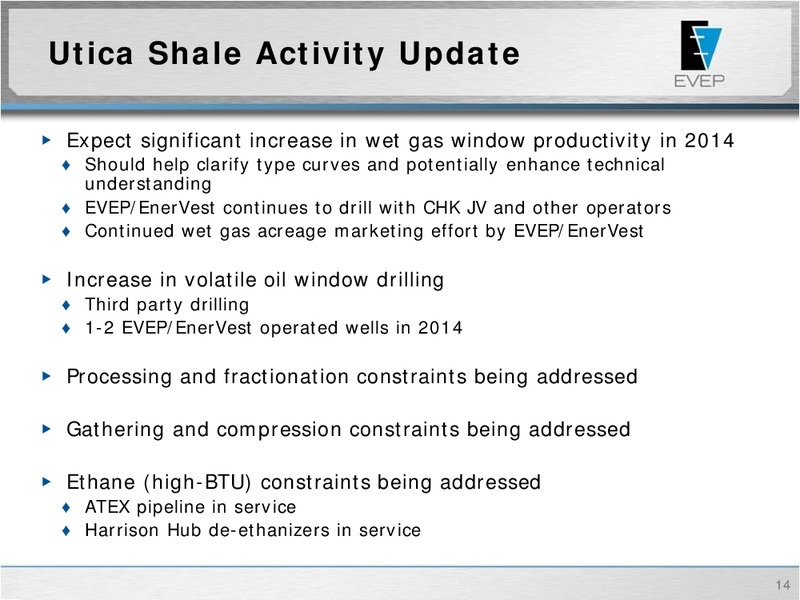 NAPTP 2014 MLP Investor Conference – EV Energy Partners Lp – slide 13