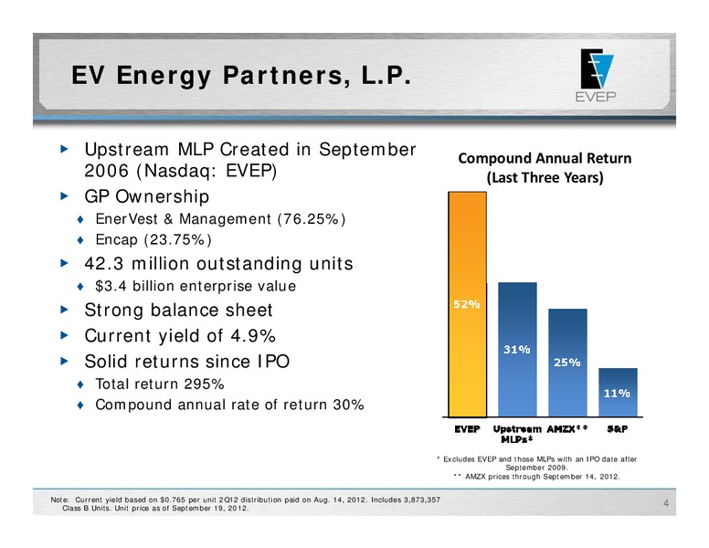 IPAA OGIS – EV Energy Partners Lp – slide 3