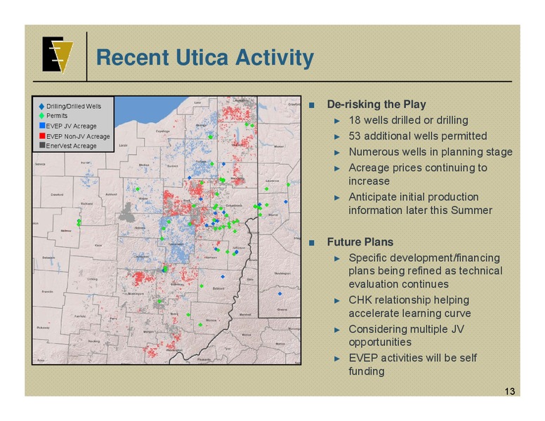 IPAA OGIS – EV Energy Partners Lp – slide 12