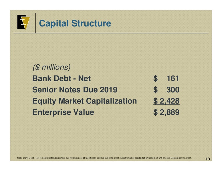 IPAA OGIS – EV Energy Partners Lp – slide 17
