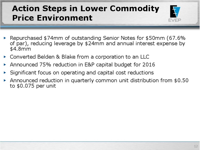 JP Morgan Global High Yield and Leveraged Finance Conference – EV Energy Partners Lp – slide 11