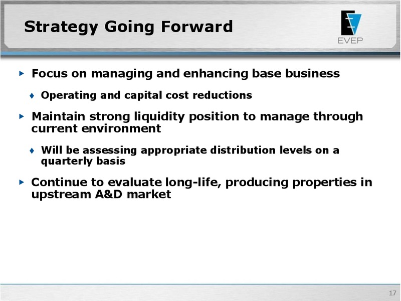 MLPA Investor Conference – EV Energy Partners Lp – slide 16