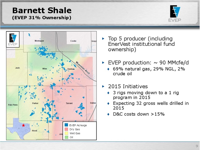 CREDIT SUISSE 2015 MLP & ENERGY PRESENTATION LOGISTICS – EV Energy Partners Lp – slide 8