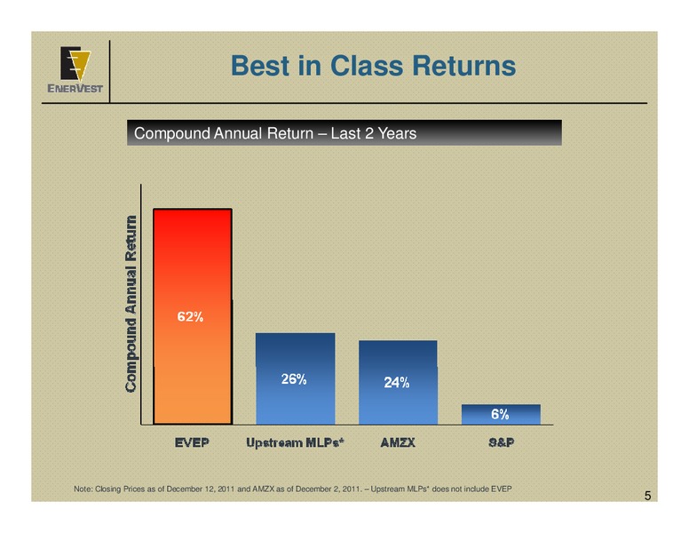 Investor Presentation – EV Energy Partners Lp – slide 5