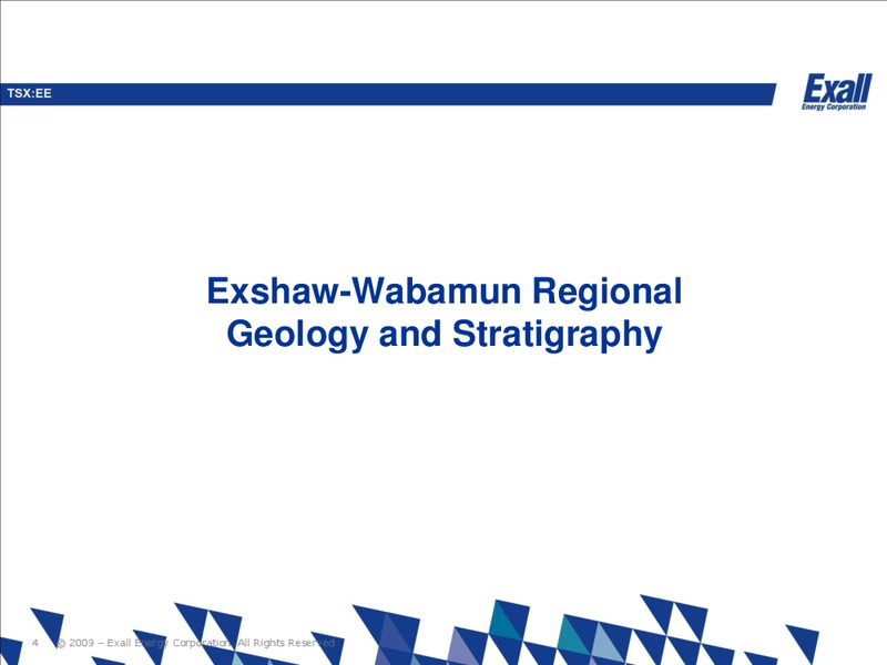 Wabamun Presentation – Exall Energy – slide 3