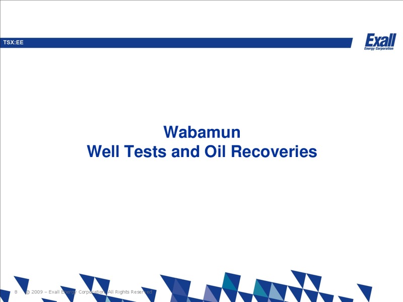 Wabamun Presentation – Exall Energy – slide 7