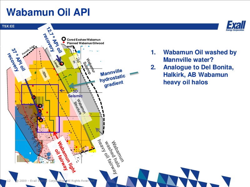 Wabamun Presentation – Exall Energy – slide 11