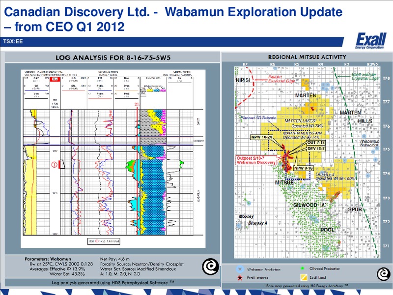 Wabamun Presentation – Exall Energy – slide 43
