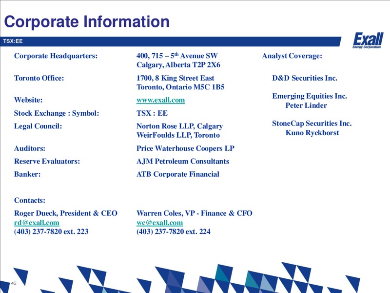 Wabamun Presentation – Exall Energy – slide 44