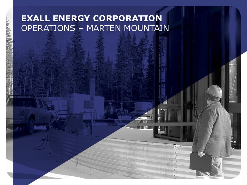 Corporate Presentation – Exall Energy – slide 15