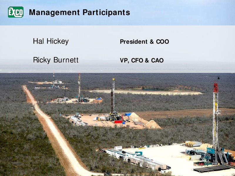 Third Quarter 2014 Earnings Review – Exco Resources Inc. – slide 2
