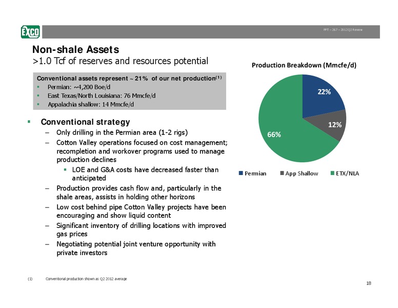 Q2 2012 Review – Exco Resources Inc. – slide 18