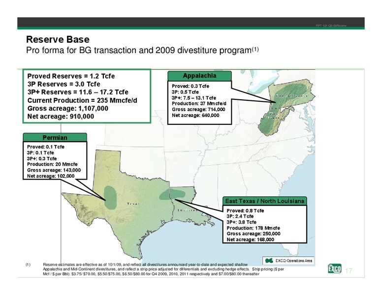 Q3 2009 Review – Exco Resources Inc. – slide 15